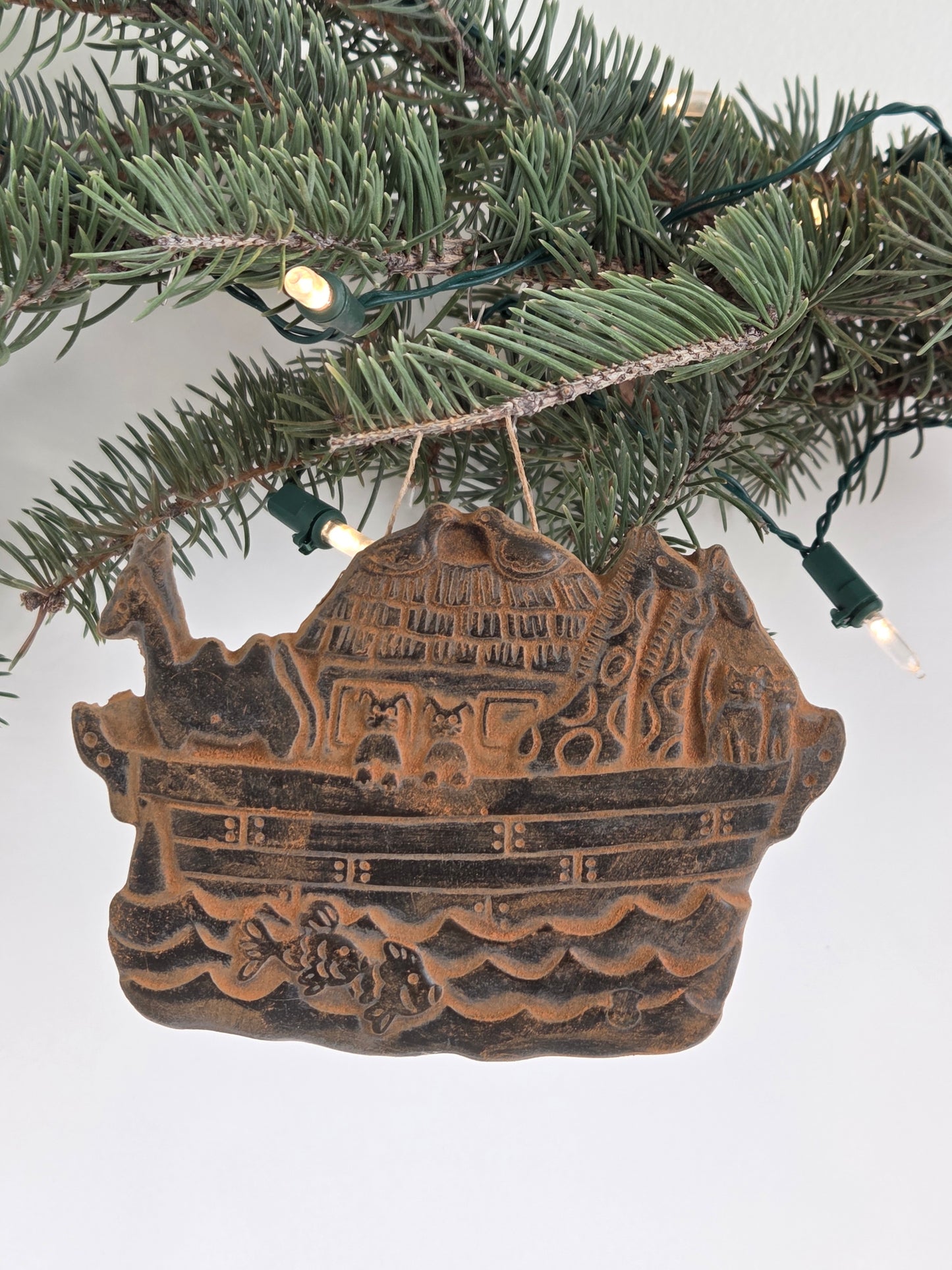 Noah's Ark | Beeswax Ornament