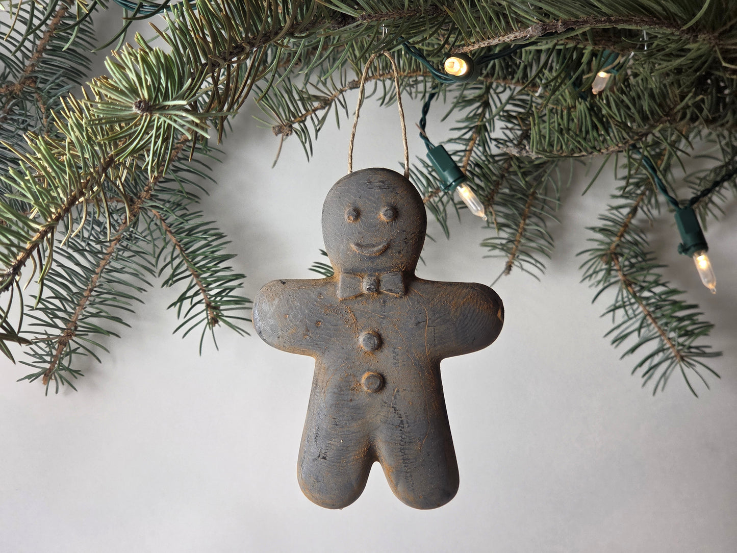 Gingerbread Man, Small | Beeswax Ornament