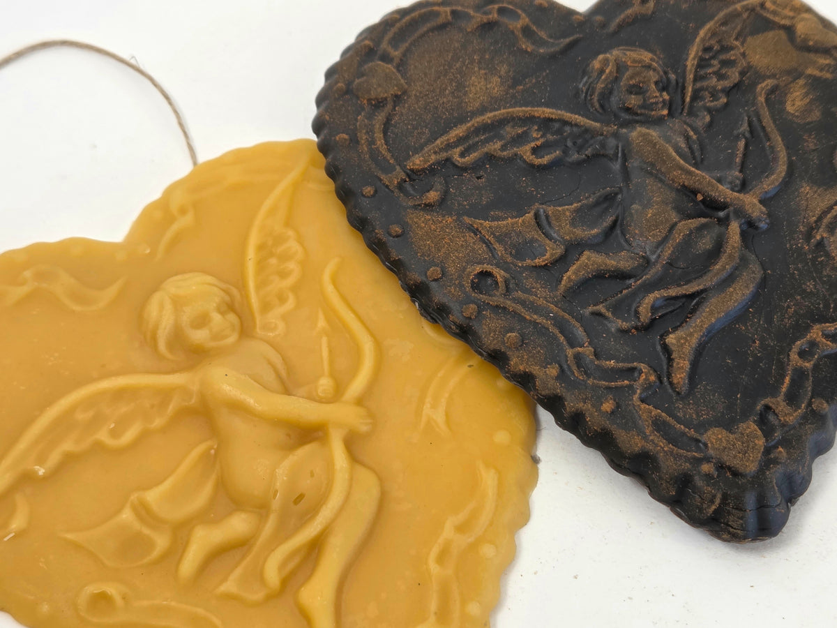 Cupid Heart | Beeswax Ornament