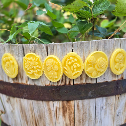 Flower Farm - Set of 6 | Beeswax Ornaments