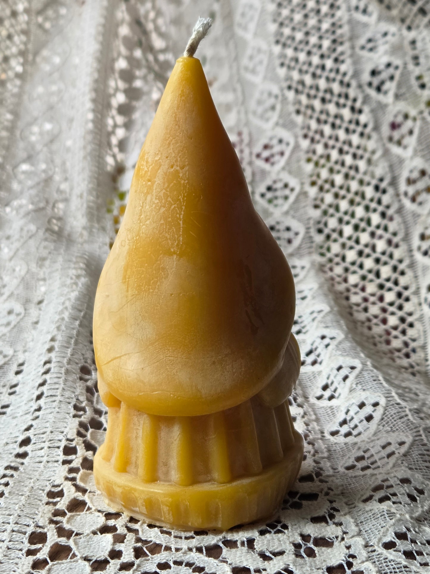 Night Watchman Gnome | Beeswax Candle