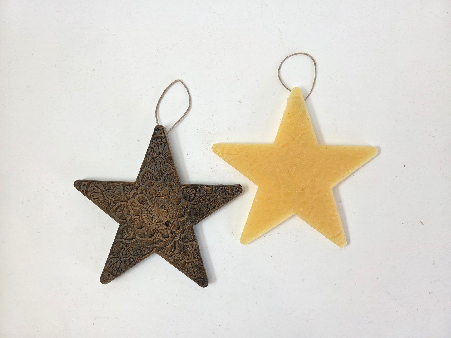 Intricate Star | Beeswax Ornament