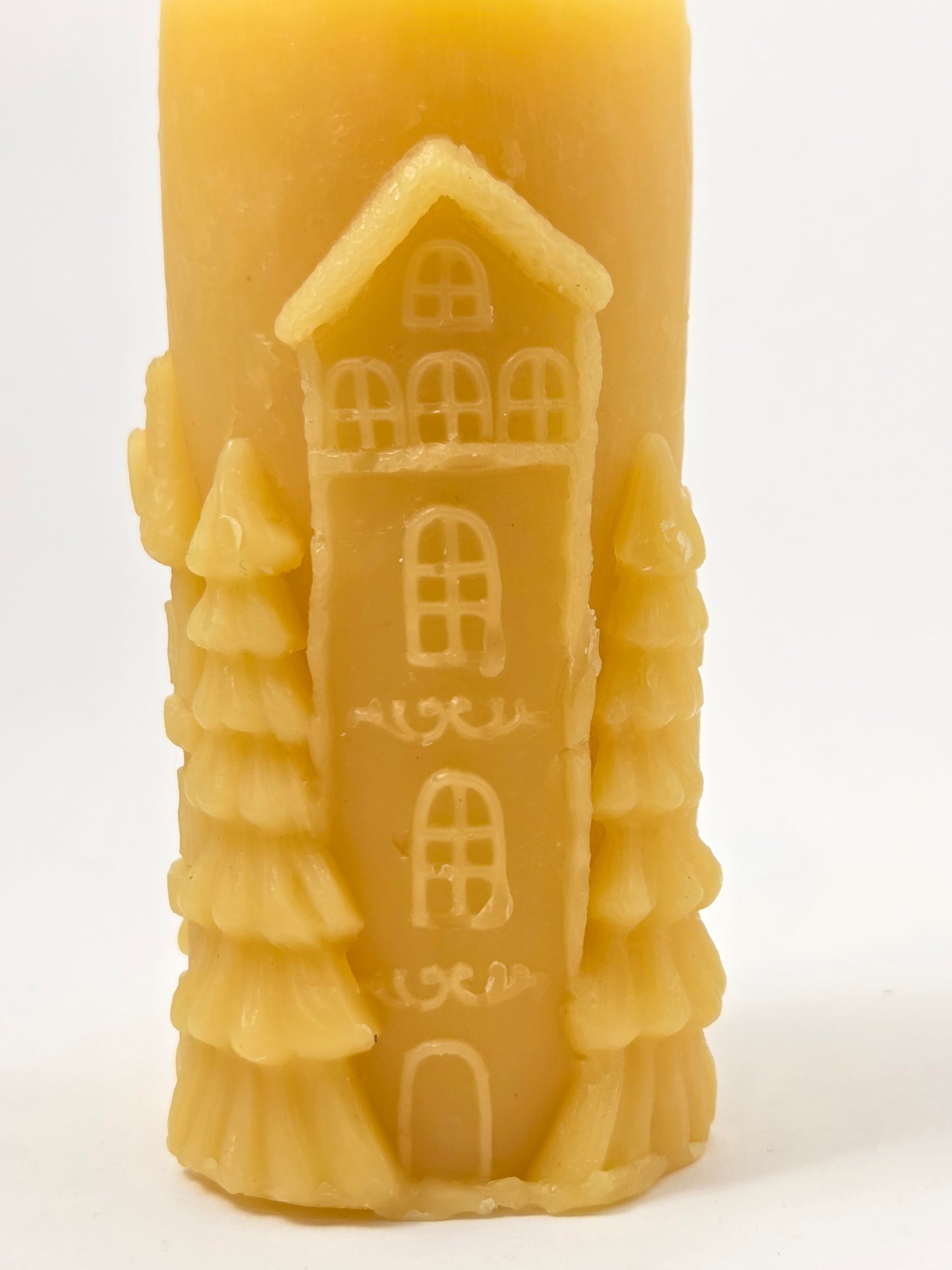 Clock Tower Pillar | Beeswax Candle