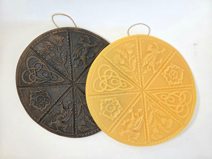 Celtic Crest | Beeswax Ornament