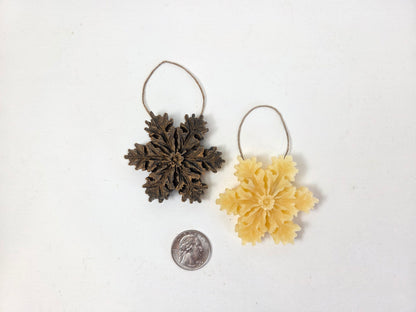 Winter Snowflake | Beeswax Ornament