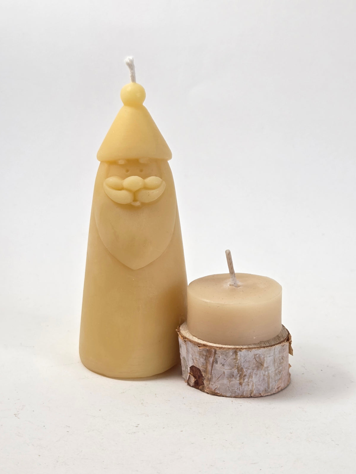 Santa Cone | Beeswax Candle
