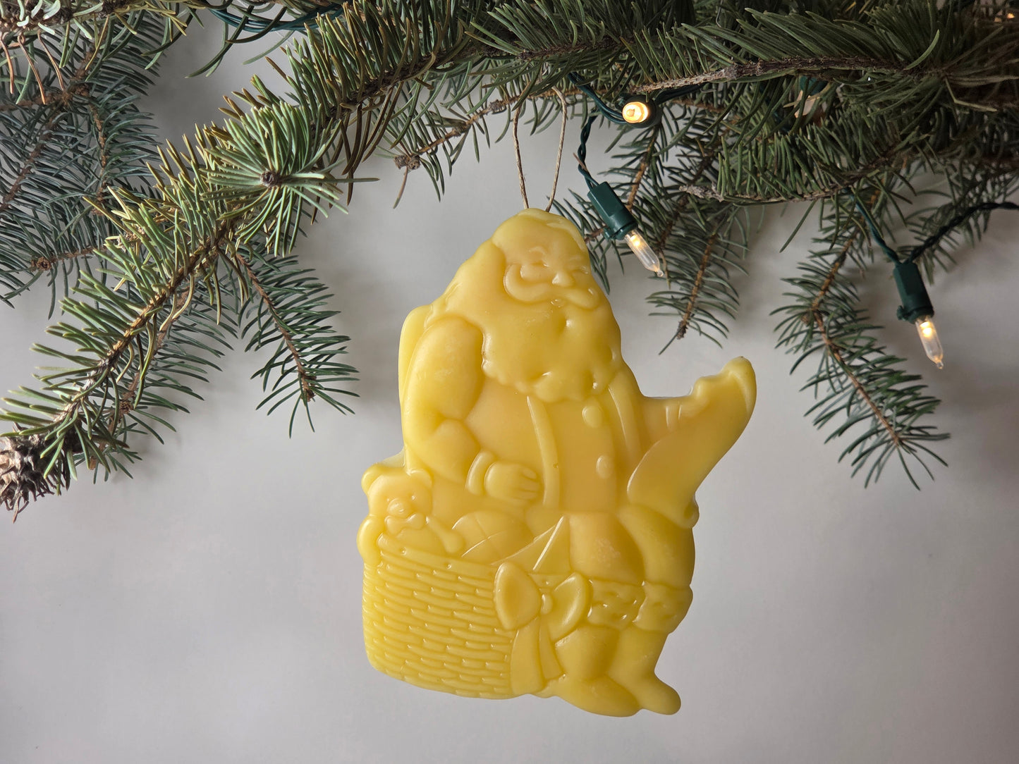 Checking it Twice | Beeswax Ornament
