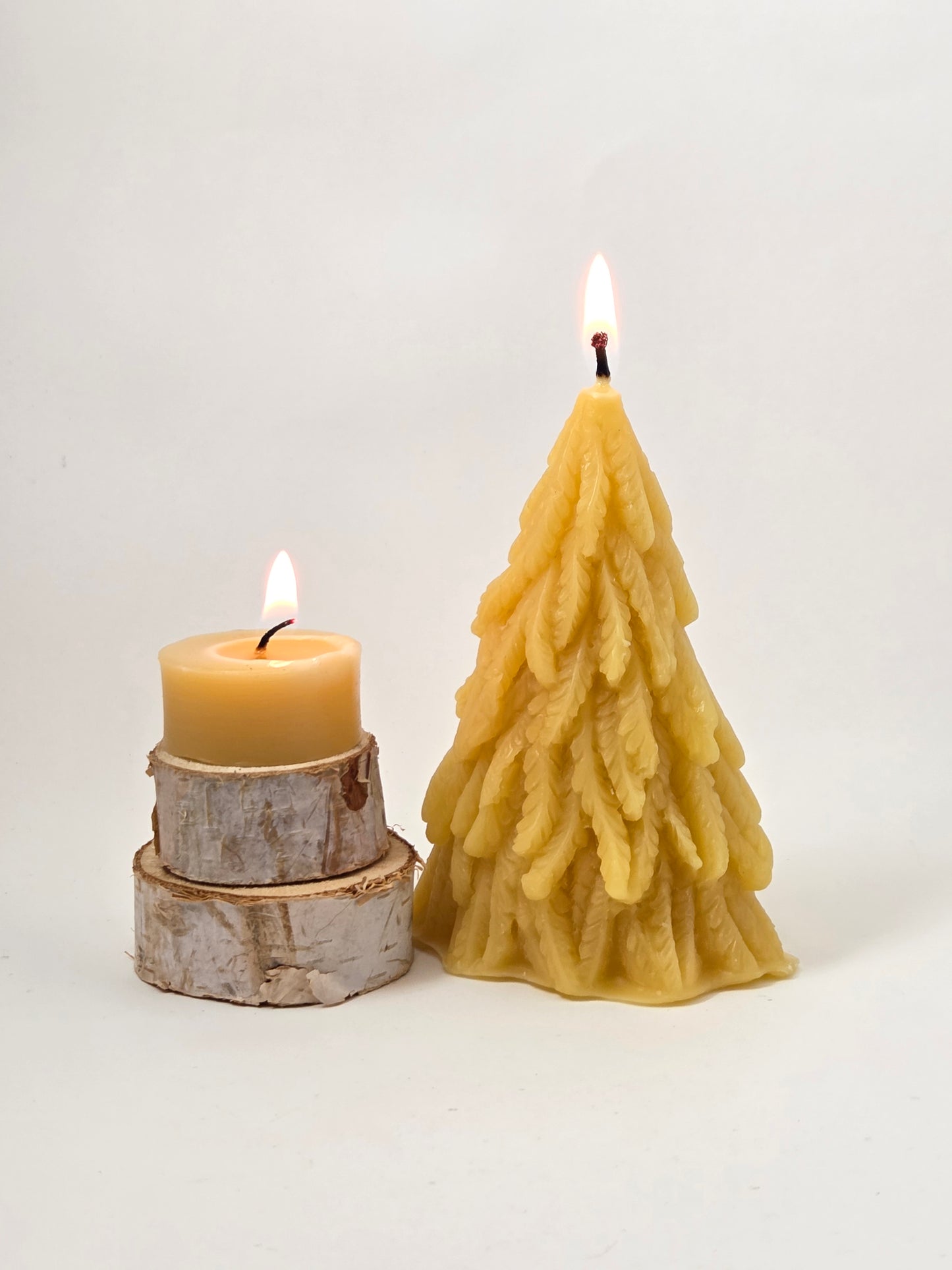 Ferny Tree | Beeswax Candle