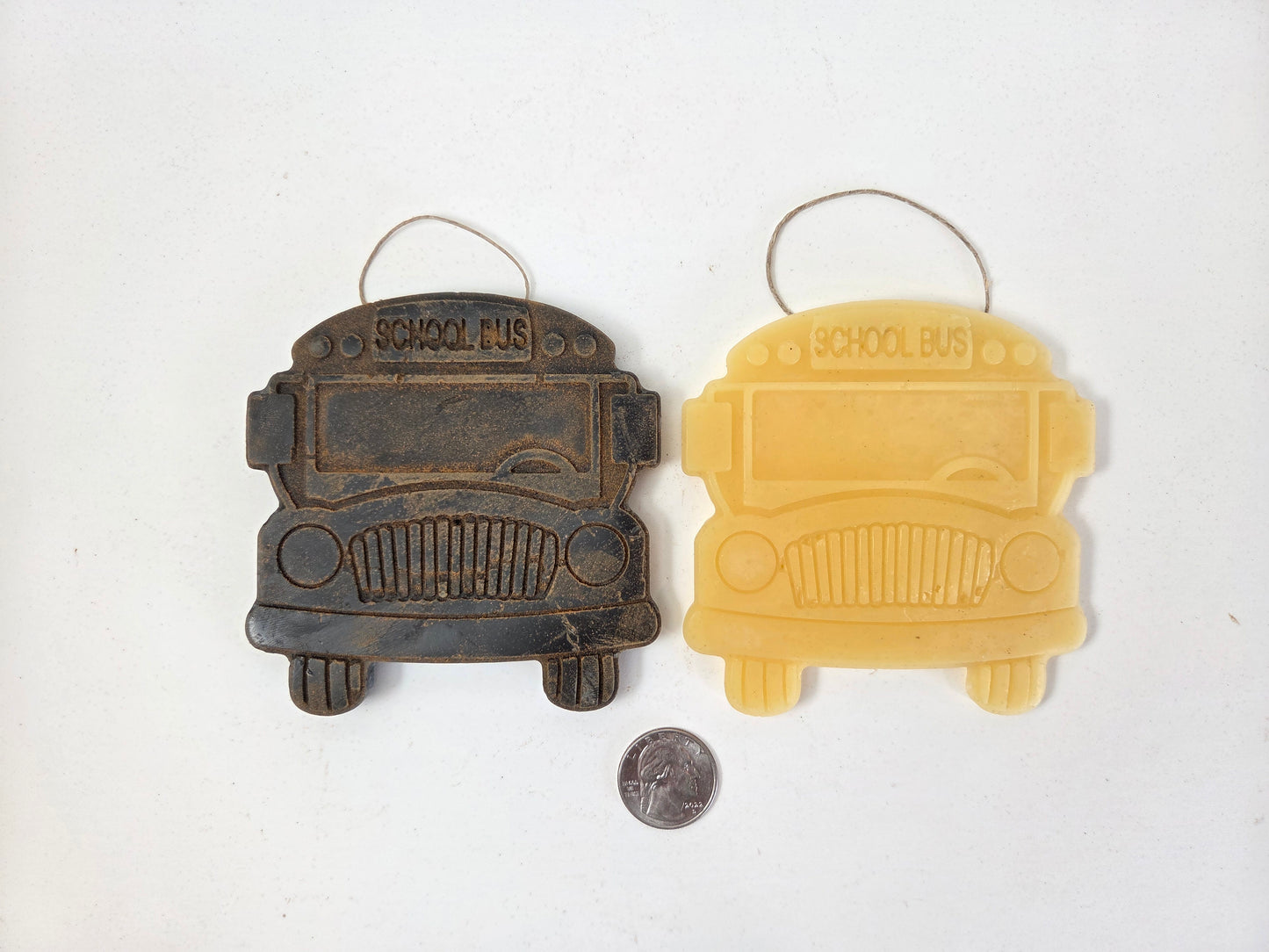 School Bus | Beeswax Ornament