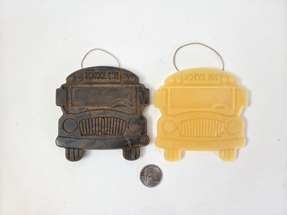School Bus | Beeswax Ornament