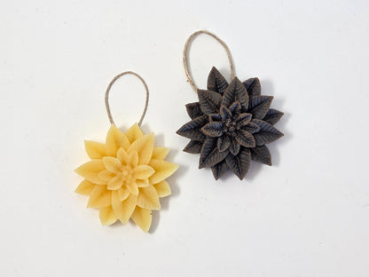 Farmer Grant's Poinsettia | Beeswax Ornament