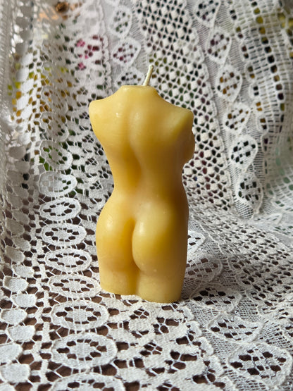 Pregnant Woman - 2 Sizes | Beeswax Candle