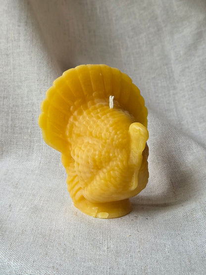 Thankful Turkey | Beeswax Candle