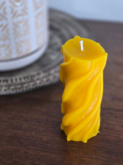 Ebb & Flow Pillars | Beeswax Candles