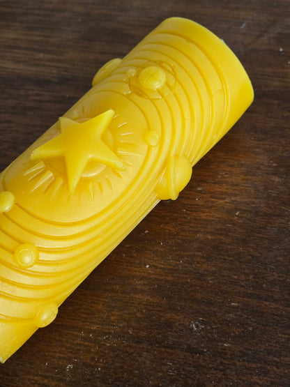 Eternal Star Pillar | Beeswax Candle