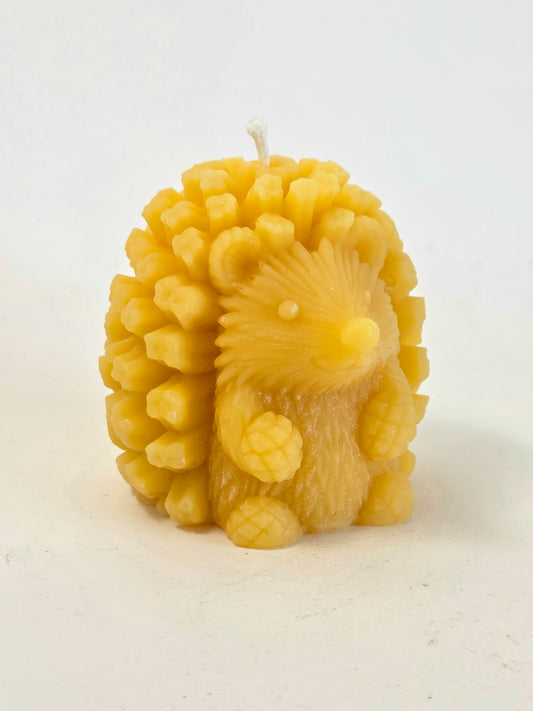 Prickles the Hedgehog | Beeswax Candle