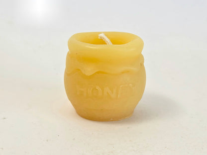 Mini Honey Pot | Beeswax Candle