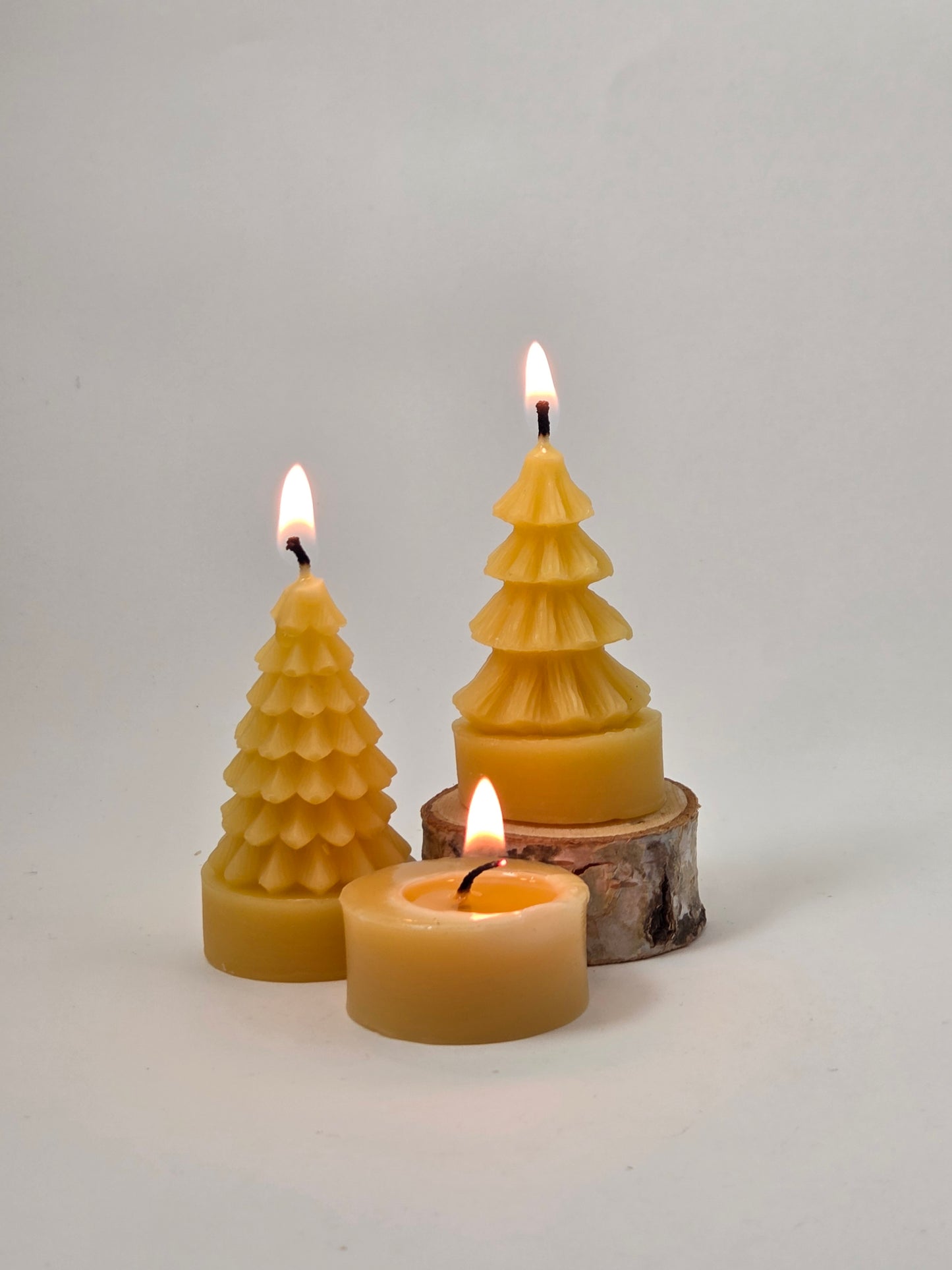 Tea Light Trees Set | Beeswax Candles