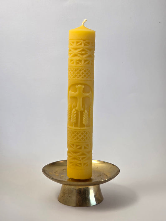 Lord of the Harvest Pillar | Beeswax Candle