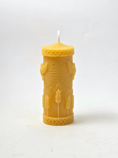 Glory Pillar | Beeswax Candle