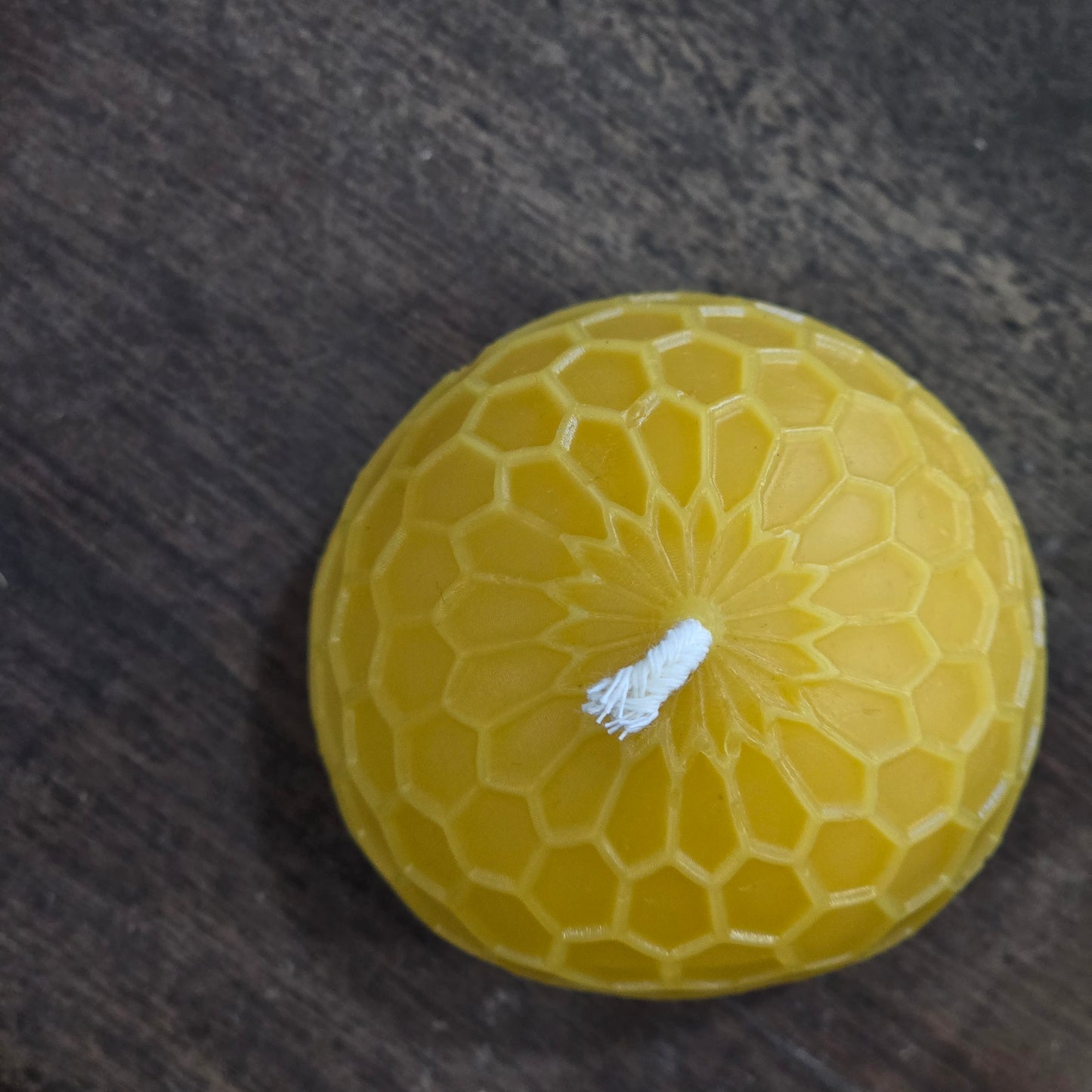 Honeycomb Egg | Beeswax Candle