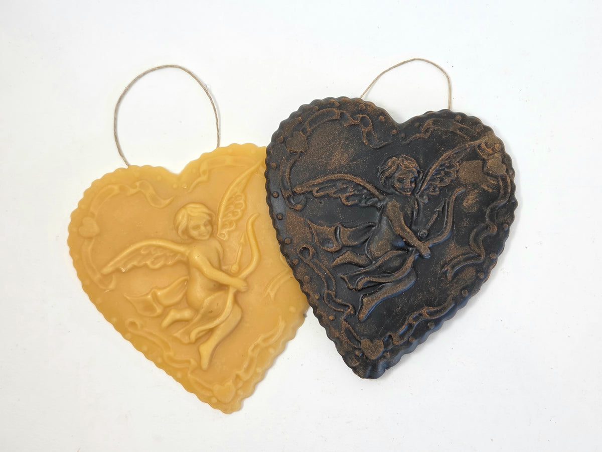 Cupid Heart | Beeswax Ornament