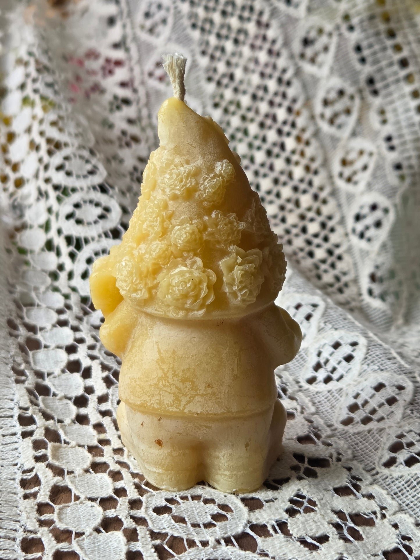 Gardener Gnome | Beeswax Candle