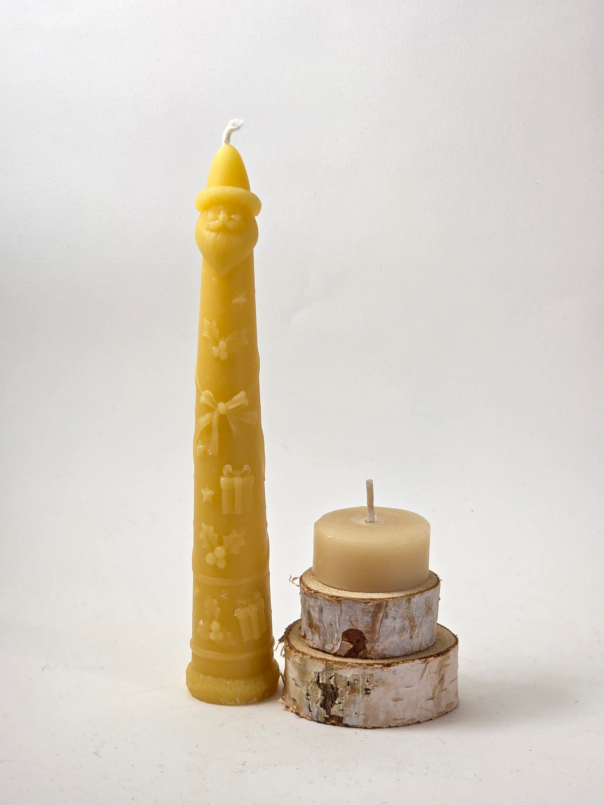 Holiday Spirit Cone | Beeswax Candle