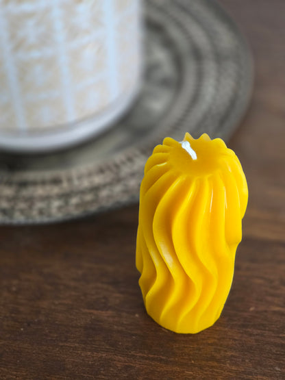 Ebb & Flow Pillars | Beeswax Candles