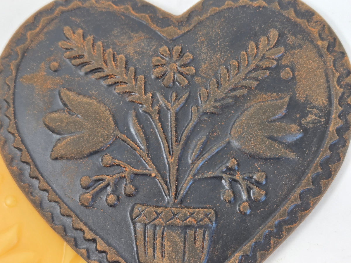 Scandinavian Heart | Beeswax Ornament