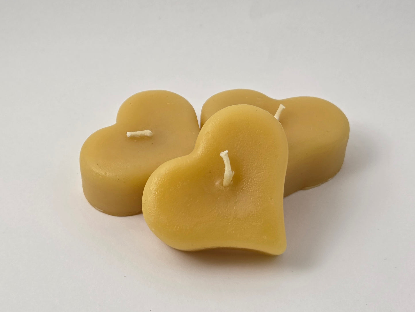 Floating Heart, Set of 3 | Beeswax Candle