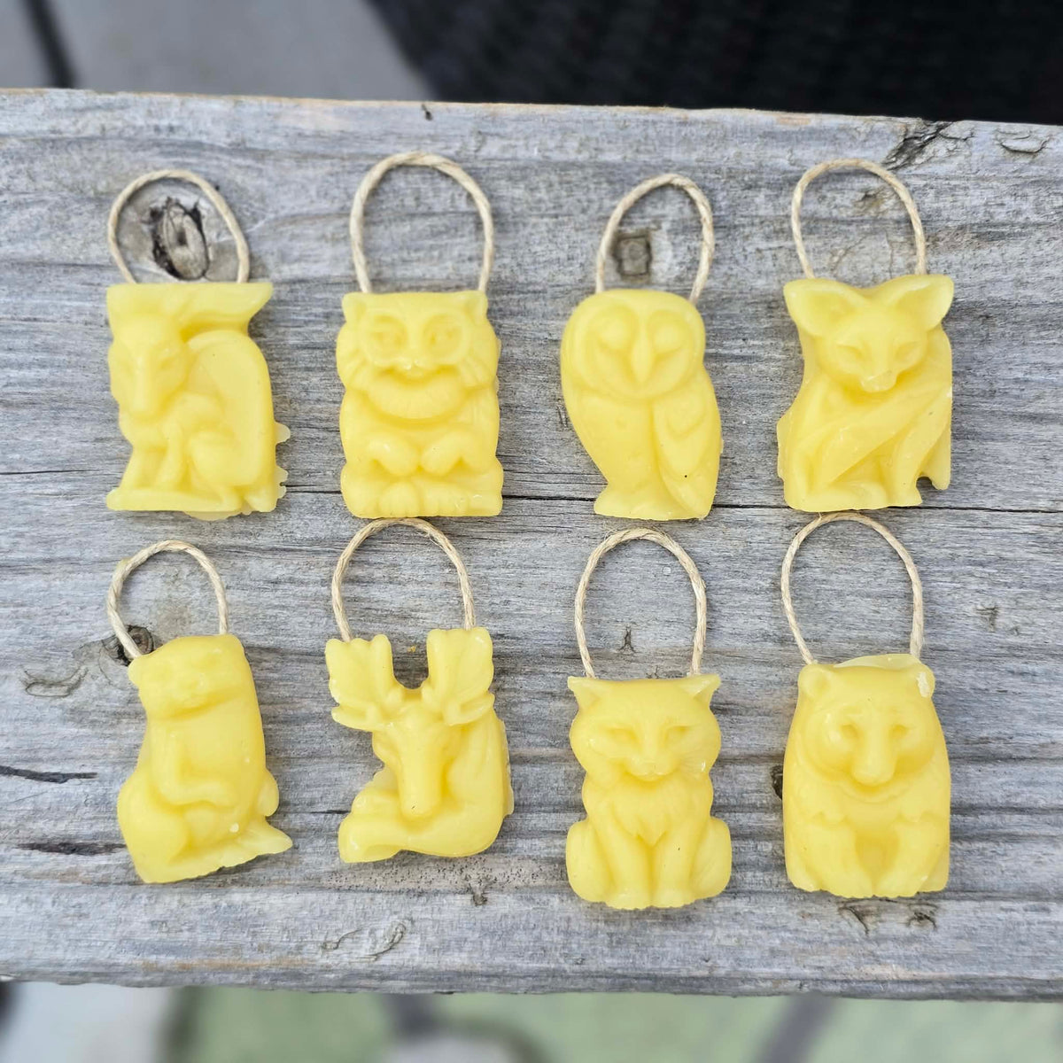 Wildland Guardians - Set of 9 | Beeswax Ornaments
