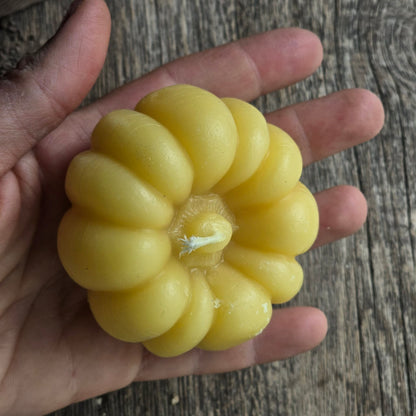 Sugar Pie Pumpkin | Beeswax Candle