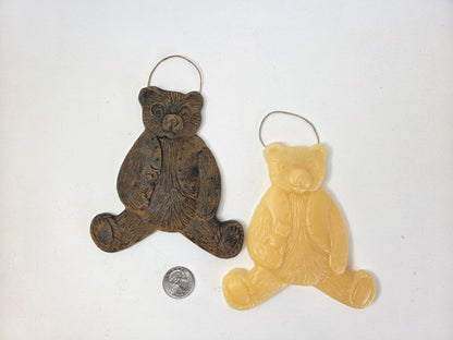 Teddy Bear Friends | Beeswax Ornament