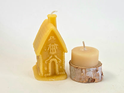 Gingerbread House | Beeswax Candle