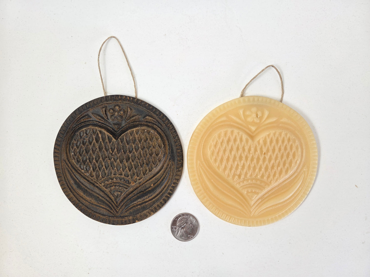 East Coast Heart | Beeswax Ornament
