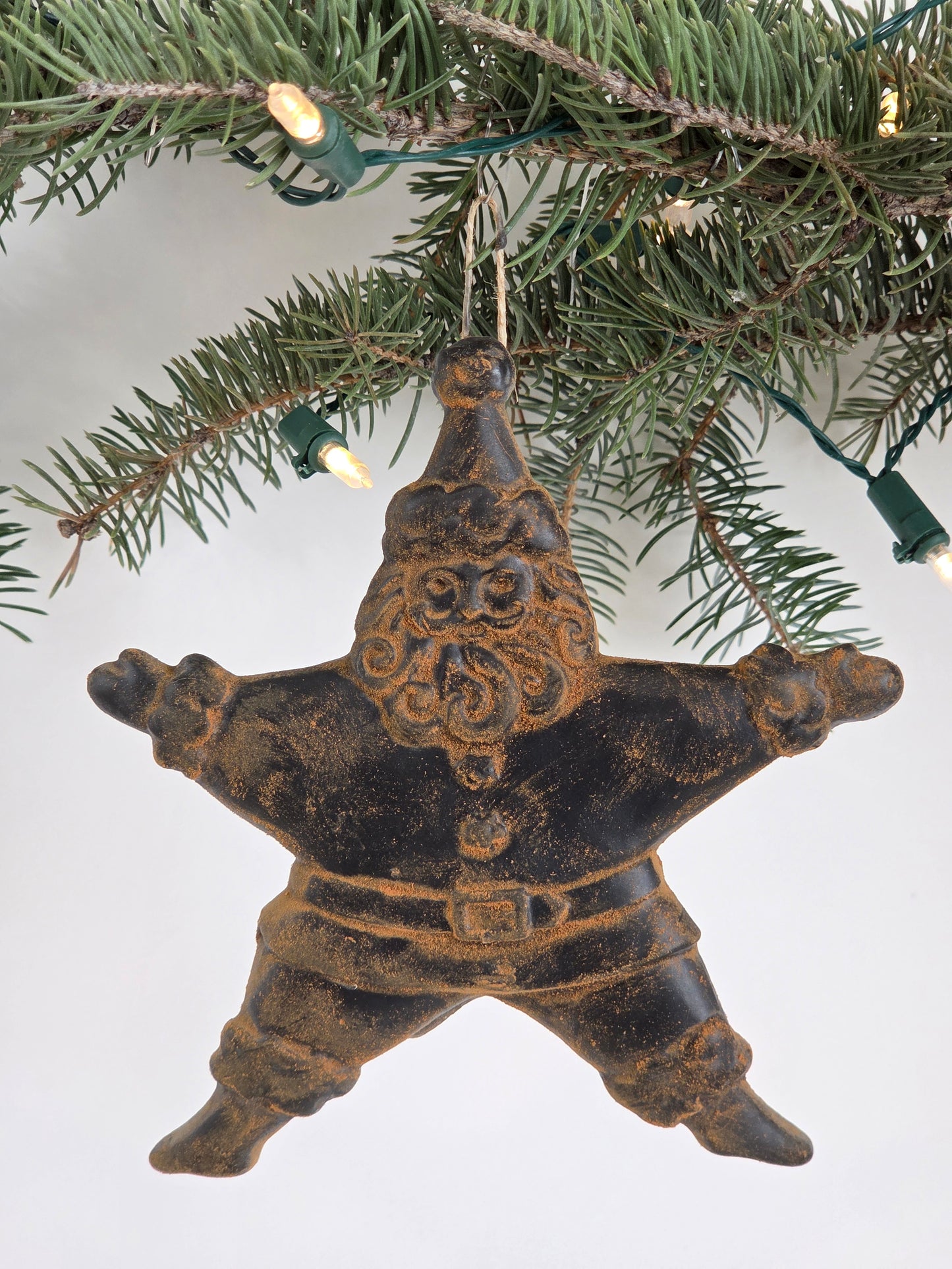 Star Santa | Beeswax Ornament