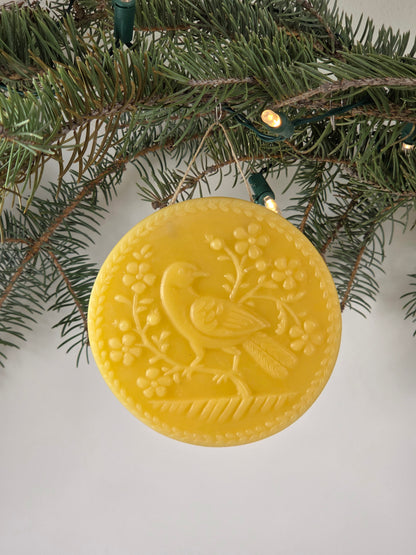 Meadowlark | Beeswax Ornament