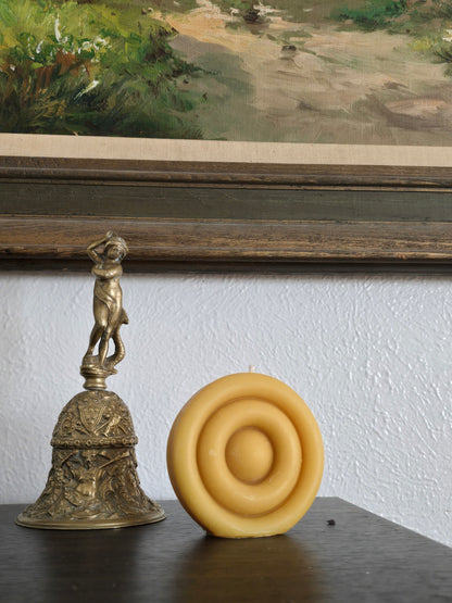Concentric Circles | Beeswax Candle