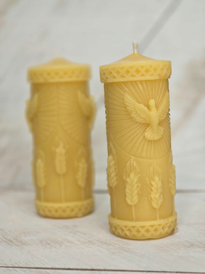 Glory Pillar | Beeswax Candle