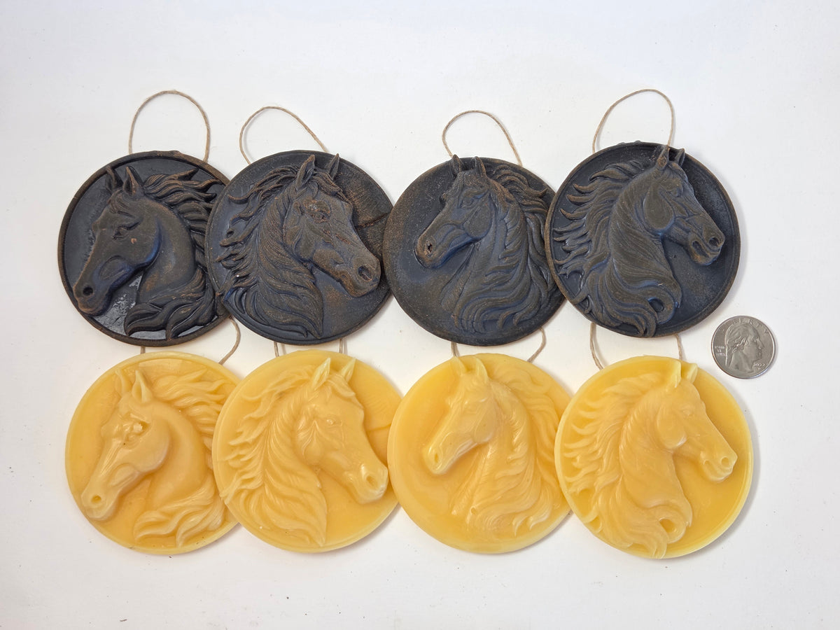 Wild and Free - Set of 4 | Beeswax Ornaments
