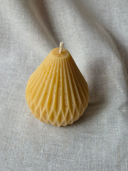 Serenity | Geometric Beeswax Candle