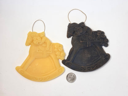 Antique Rocking Horse | Beeswax Ornament