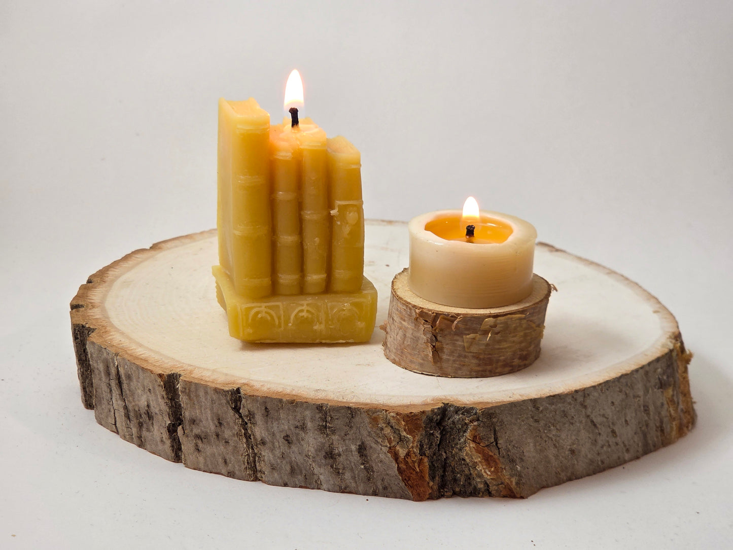 Books Are My Friends | Beeswax Candle