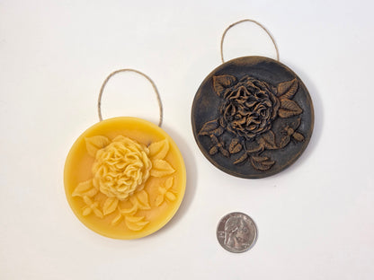 Buzzing Hydrangea | Beeswax Ornament