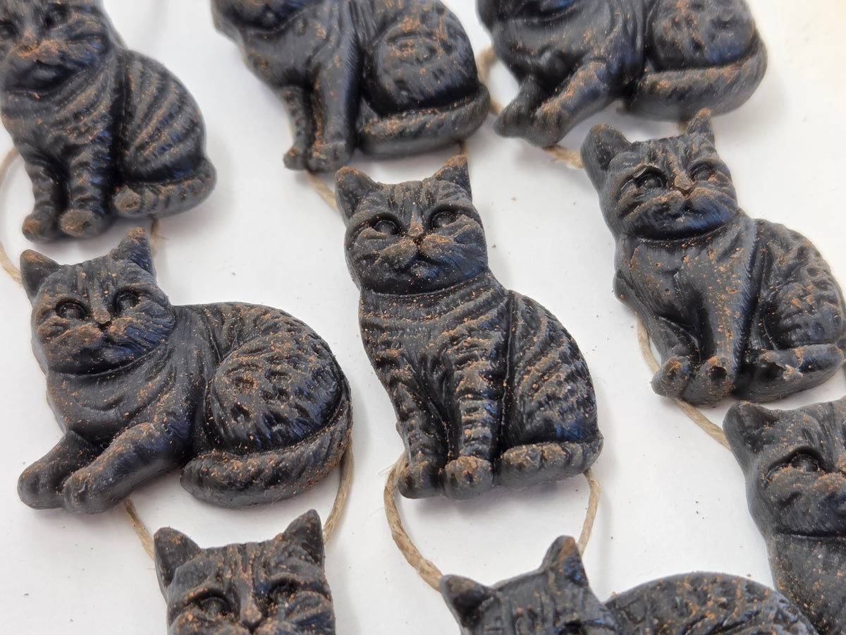 Cat Lady Cats - Set of 6 | Beeswax Ornaments