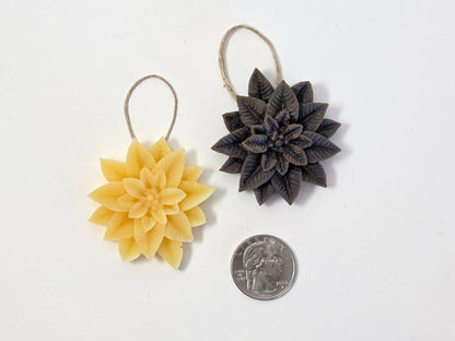Farmer Grant's Poinsettia | Beeswax Ornament