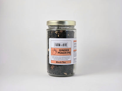 Ginger Peach Pie | Black Tea