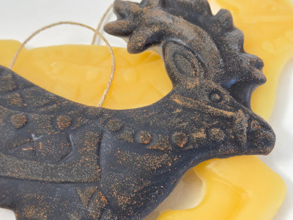Reindeer | Beeswax Ornament