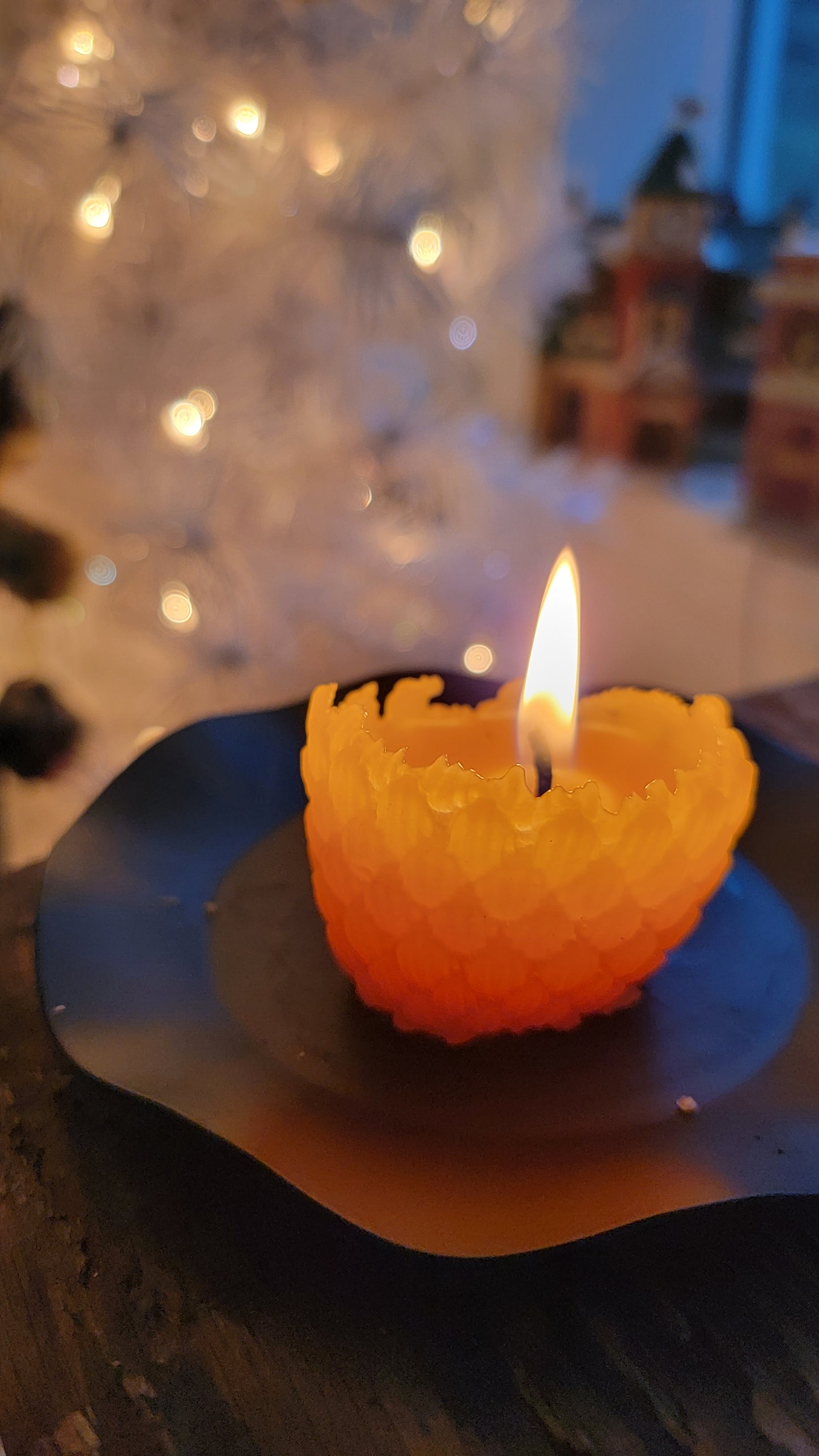 Clair de Lune beeswax candle